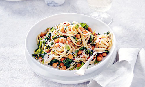 Spinach Herb Linguine